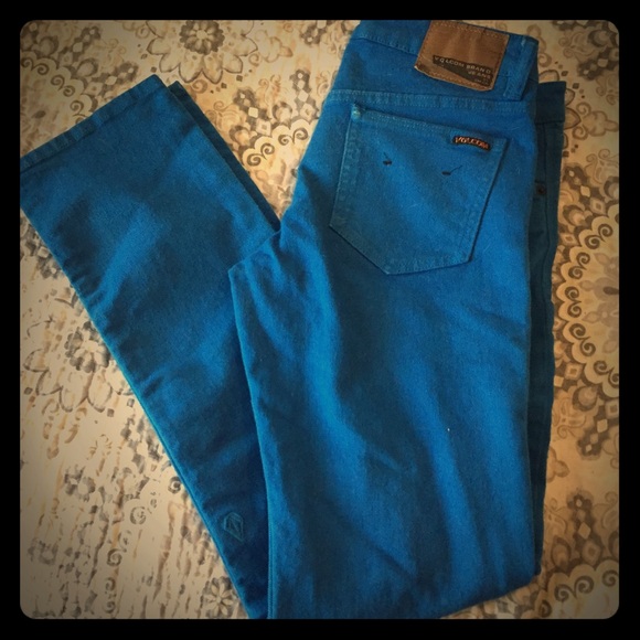 Volcom Other - Blue Volcom 2x4 skinny jeans 29x30